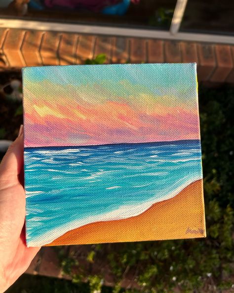 Practicing my sunsets and loving every minute of it! 🌅✨ Still a work in progress, but it’s all about enjoying the journey. Available for purchase on my Etsy website ! #sunset #SunsetSkate #SkatePractice #KeepPushing #SkateJourney #BoardLife #ocean #sunset #EveningSession #SkateVibes #GratefulSkater” Ocean Sunset Paintings Acrylics, Sunset Ocean Painting, Skate Vibes, Sunset Painting Acrylic, Simple Acrylic, Painting Inspo, Ocean Sunset, Simple Acrylic Paintings, Ocean Painting