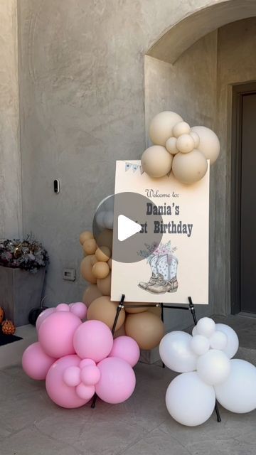 194 likes, 7 comments - austin_moments_balloons on October 14, 2023: "Cowgirl First Birthday 🤠 🐎 🌸 with our new panels set 💕 wonderful flowers by @malinaflowerstx #atxbackdrop #atxbirthday #atx...". Cowgirl First Birthday, Wild West Party, Wonderful Flowers, Event Styling, Wild West, First Birthday, Event Design, First Birthdays, Austin