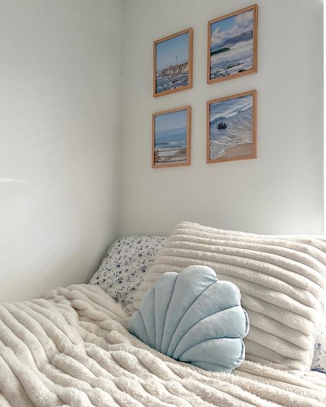 Coastal Room Decor, Surf Room Decor, Beachy Room Decor, Beach Room Decor, Surf Room, Coastal Room, College Dorm Room Decor, Dorm Room Inspiration, Preppy Room Decor