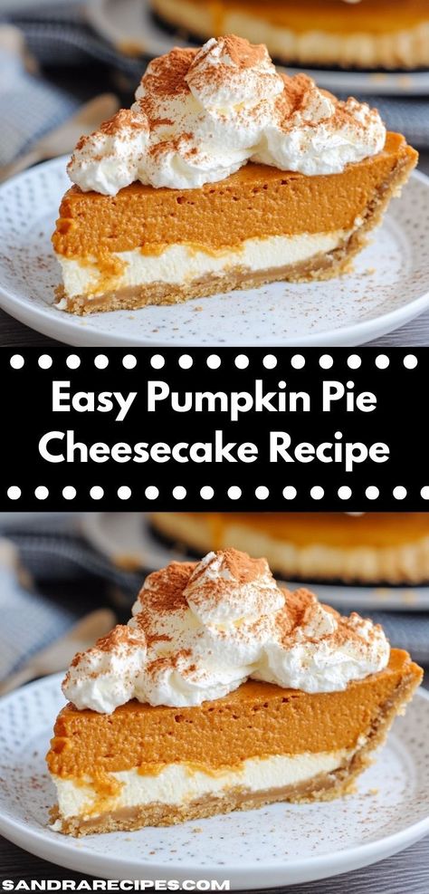 Searching for cheesecake recipes easy to prepare? This Easy Pumpkin Pie Cheesecake Recipe offers a delightful twist on pumpkin pie recipes, making it one of the easiest dessert recipes to enjoy for dinner or lunch. Easy Pumpkin Pie Cheesecake, Pumpkin Pie Cheesecake Recipe, Gluten Free Desserts Holiday, Beautiful Meals, Gluten Free Pumpkin Pie, Thanksgiving Planning, Pumpkin Pie Cheesecake, Healthy Cookie, Gluten Free Holiday