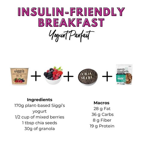 🏫✨ Back to school means busy mornings, but that doesn’t mean you have to sacrifice a nutritious breakfast! Start your day strong with these high-protein, insulin-friendly breakfast options that are perfect for the whole family: 🥣 Yogurt Parfait - Layered with Greek yogurt, fresh berries, and a sprinkle of nuts. 🍳 Veggie Omelet - Packed with colorful veggies and lean protein. 🥚 Hard-Boiled Eggs - A simple and portable protein boost. 🍹 Breakfast Smoothie - A creamy blend of protein, healthy... Veggie Omelet, Colorful Veggies, Yogurt Parfait, Nutritious Breakfast, Breakfast Options, Breakfast Smoothie, Lean Protein, Hard Boiled, Mixed Berries