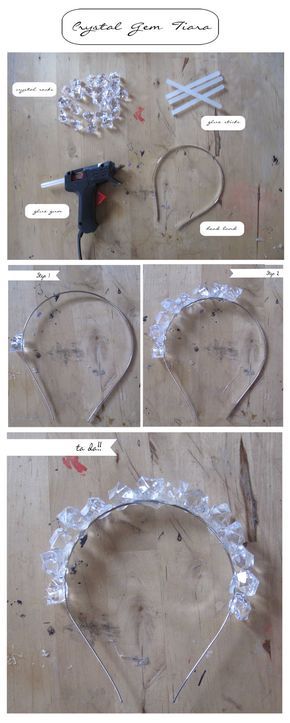 Diy Crystal Crown, Jewellery Patterns, Diy Tiara, Wire Board, Using Crystals, Pretty Headbands, A Little Princess, Diy Crown, Project Board