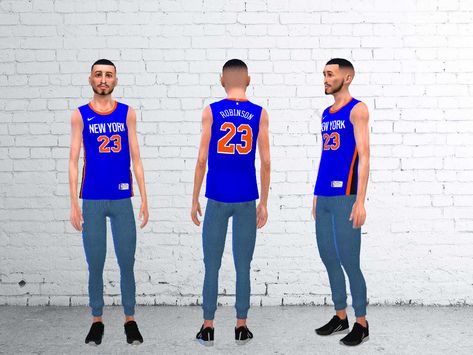 Sims 4 Basketball Uniform, Mods The Sims 4, Basketball Uniforms, Sims Community, Ts4 Cc, New York Knicks, The Sims Resource, Sims Resource, Long Gown