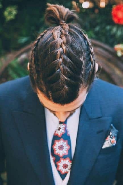 French Braids Men, Man Braids, Braided Man Bun, Latest Braided Hairstyles, Braid Styles For Men, Man Bun Hairstyles, Viking Braids, Viking Hair, Men's Long Hairstyles