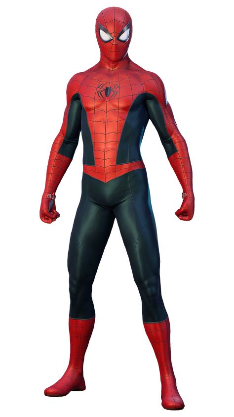 Classic Suit (Peter Parker) | Marvel's Spider-Man Wiki | Fandom Spiderman Classic, Spider Man Suit, Spiderman Suits, Man Games, Marvel Spiderman Art, Spider Man 2, Man Art, Ultimate Spiderman, Comic Book Style