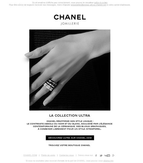 Chanel / Joaillerie / Email #fashion #StillLife Jewelry Newsletter Design, Chanel Graphic Design, Chanel Newsletter, Luxury Newsletter, Jewelry Newsletter, Luxury Graphic Design, Jewelry Website Design, Design Campaign, Jewellery Photography Inspiration