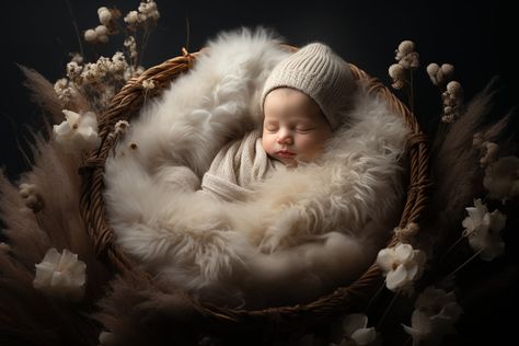 Newborn Photography December, Newborn Photography Winter, Aurora Nursery, Gentle Spirit, Newborn Digital Backdrop, Studio Newborn, Heart Bowl, Family Moments, Digital Backdrops