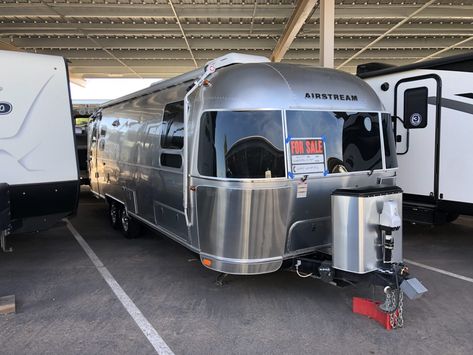 Dark Walnut Cabinets, Airstream Globetrotter, Airstream Travel, Airstream For Sale, Airstream Travel Trailers, Airstream Trailers For Sale, Walnut Cabinets, Airstream Trailers, Ormond Beach