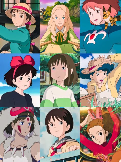 Studio Ghibli Pictures, Ghibli Pictures, Ghibli Girls, Ghibli Girl, All Studio Ghibli Movies, Need A Friend, Studio Ghibli Fanart, Studio Ghibli Characters, Masterpiece Theater