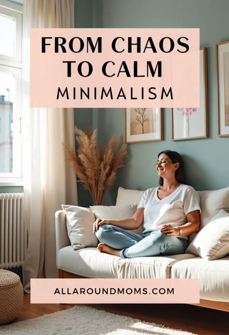 Minimalism offers a powerful solution for overwhelmed mothers seeking to regain control of their lives and homes. By simplifying possessions, schedules, and commitments, moms can reduce stress and create more time for what truly matters. This approach encourages intentional living, fostering a calmer environment and allowing mothers to focus on their priorities and personal well-being. Simplifying Home, Minimal Mom, Family Wellness, Quality Family Time, Getting Rid Of Clutter, Mindful Parenting, Here's The Thing, Home Organization Hacks, Small Organization