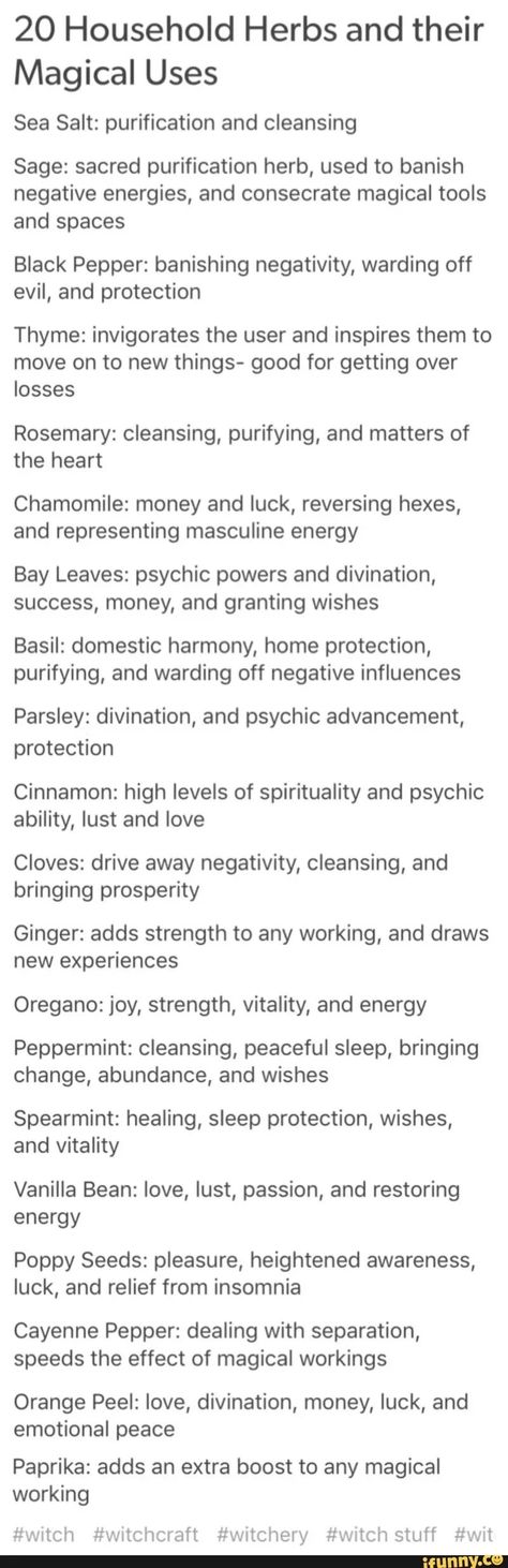 Herbs And Their Uses, Magia Das Ervas, Magic Herbs, Under Your Spell, Magical Herbs, Herbal Magic, Baby Witch, Healing Herbs, Kitchen Witch