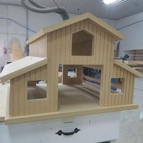 Toy Barn kits, perfect for almost any age project! Diy Toy Horse Stable, Farm Doll House Diy, Doll Horse Stable Diy, Toy Barn Diy Wooden, Farmhouse Toys, Wooden Toy Barn Plans Diy, Wooden Toy Barn Target, Caddy Diy, Wooden Toy Barn