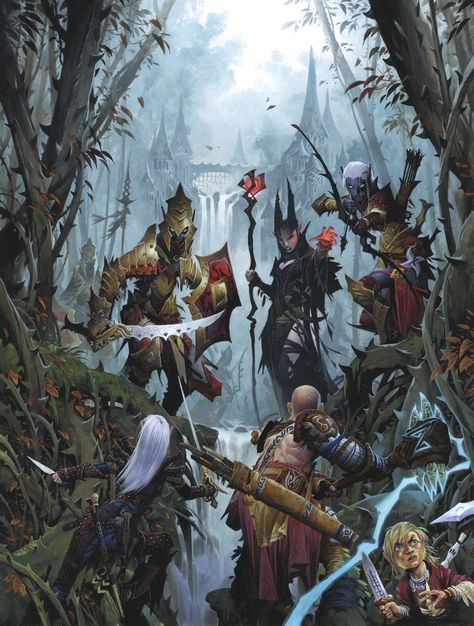 Pathfinder Campaign Setting: Inner Sea RacesBy Wayne Reynolds Wayne Reynolds, Pathfinder Rpg, Fantasy Images, Dnd Art, Arte Fantasy, Fantasy Warrior, Fantasy Sci Fi, High Fantasy, Fantasy Rpg