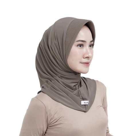 Hijab Sportswear, Hijab Sport, Sports Hijab, Broken White, Fashion Muslim, Sports Brands, Review Produk, Hazelnut, Muslim Fashion