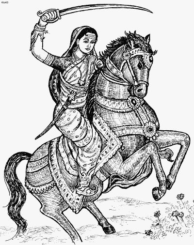 Image result for rani of jhansi Jansi Rani Lakshmi Bai Photos, Rani Laxmi Bai Paintings, Rani Laxmi Bai Real Photo, Jansi Rani Lakshmi Bai Drawing, Jansi Rani Lakshmi Bai, Rani Laxmi Bai Drawing, Rani Of Jhansi, Rani Laxmi Bai, Rani Lakshmi Bai