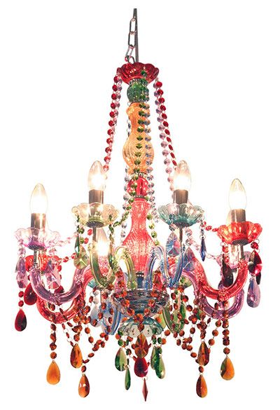 Chandeliers: Circus Glass, £475, Alexander & Pearl, alexanderandpearl.co.uk Colorful Chandelier, The Ceiling, Ceiling, Beads, Glass