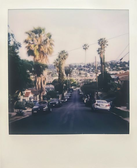 Highland Park, Los Angeles by Tyler Patterson #polaroid #vintagepolaroid #la #vintagela #residencydesignjournal Polaroid Street Photography, 90s Los Angeles, Highland Park Los Angeles, Los Angeles Street, Vintage Polaroid, Polaroid Photos, Highland Park, West Coast, Street Photography