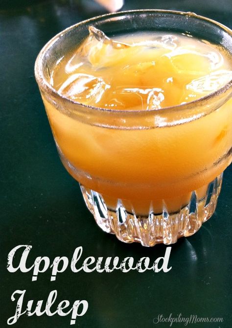 Applewood Julep is a family favorite at breakfast and brunch at our house! Restaurant Chicken, Julep Recipe, Bananas Foster French Toast, Farmhouse Restaurant, Delicious Chicken Salad, Crockpot Breakfast Casserole, Pineapple Rum, Breakfast And Brunch, Baked Bacon