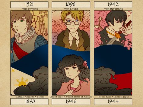 Hetalia Philippines - VDay Event Submission 14 - They Defined Me Spanish Colonization In The Philippines, Aph Philippines, Hetalia Philippines, Philippine Mythology, Soldier Drawing, Filipino Art, Philippine Art, Philippines Culture, Country Fan