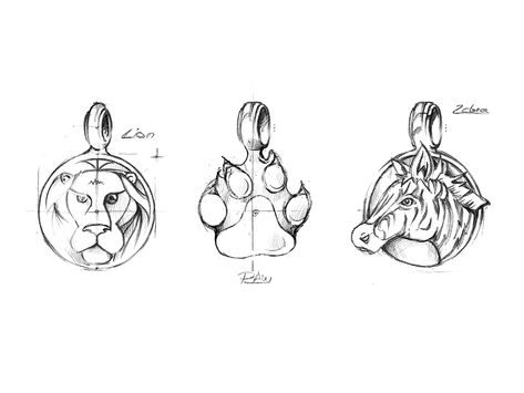 Eddie Lobanovskiy的《动物吊坠》在Dribbble上展出 Draw Jewelry, Animal Jewelry Design, Jewellery Drawing, Jewellery Sketch, Ring Sketch, Tiger Jewelry, Fun Wedding Shoes, Art Jewelry Design, Jewellery Design Sketches