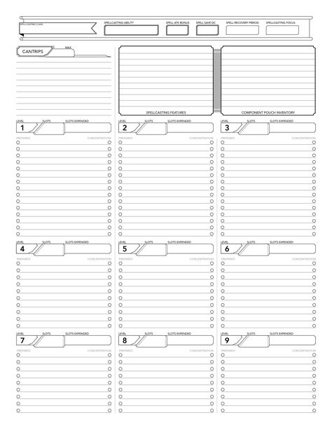 Mullet Wesker's D&D 5E Spell Sheet Spell Sheet 5e, Dnd Character Spell Sheet, Dnd 5e Spell Sheet, Spell Sheet Dnd, Dnd Spell Sheet, Dnd Printables, Character Sheet Dnd, Dnd Character Sheets, Dnd Spell Cards