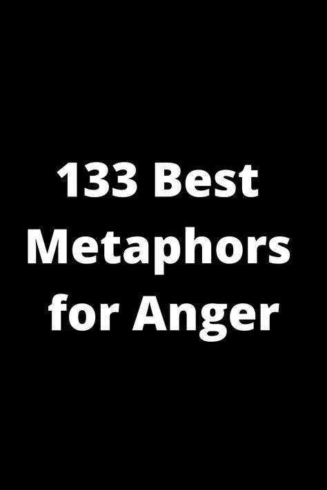 Discover the power of metaphors with this collection of 133 best metaphors for expressing anger. Explore creative ways to describe and understand the intense emotion of anger through vivid comparisons. Each metaphor offers a unique perspective, helping you navigate and manage feelings of anger in a new light. Whether you're a writer looking to add depth to your work or simply seeking new ways to articulate your emotions, these metaphors provide insight and reflection on the complexities of anger Words To Describe Anger, Anger In Writing, Rickety Bridge, Unique Perspective, Beneath The Surface, Negative Emotions, Volcano, Anger, How To Memorize Things