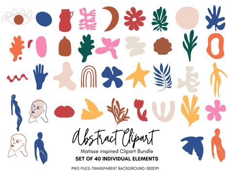 Midcentury Aesthetic, Matisse Shapes, Aesthetic Matisse, Pantone Challenge, Shapes Png, Graphic Shapes, Matisse Inspired, Dec 26, Pottery Painting