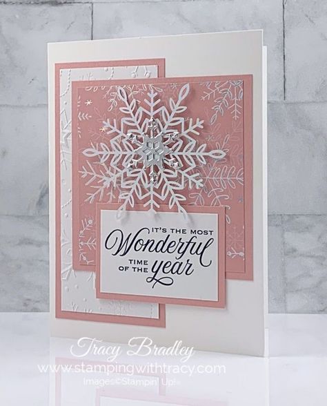 Stampin Up Xmas Cards 2022, Stampin Up Simple Christmas Cards 2022, Diy Christmas Cards Snowflake, Time Of Giving Stampin Up Cards, Stampin Up Christmas Cards 2021-2022, Stampin Up Joyful Flurry Cards, Stampin Up Snowflake Cards, Joyful Flurry Stampin Up Cards, Tidings And Trimmings Stampin Up Cards