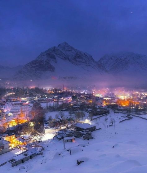 Skardu Gilgit Baltistan #Snowfall#winter#naturephotography Gilgit Baltistan, Photography Skills, Mount Everest, Pakistan, Nature Photography, Natural Landmarks, Photography, Travel, Design