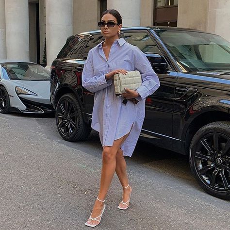 Charlotte Emily Sanders (@charlotteemilysanders) • Instagram photos and videos Charlotte Emily Sanders, Emily Sanders, Charlotte Emily, Zara Short Dress, Oversized Poplin Shirt, Poplin Shirt Dress, Preppy Beach, Button Down Shirt Dress, Leopard Print Blouse