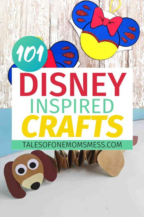 Disney Crafts For Kids, Frozen Crafts, Disney Camping, Disney Activities, Diy Paper Art, Princess Crafts, Disney Classroom, Lego Mecha, Disney Day