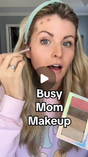 Quick Make Up Tutorial, Beginners Make Up Tutorials Step By Step, Easy Mom Makeup Routine, Makeup Ideas Contour, Applying Seint Make Up, Simple Mom Makeup, Quick Mom Makeup, Easy Mom Makeup, Makeup How To Step By Step