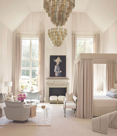 A Timeless Design of Sense and Sensibility - VIE Magazine Melanie Turner, Melanie Turner Interiors, Howard Sofa, Bespoke Beds, Paris Chic, Custom Chair, Atlanta Homes, Luxe Interiors, Elegant Bedroom