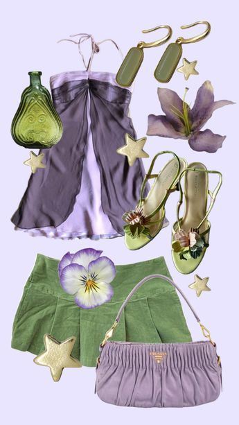 Green And Purple Outfit, Daphne Blake, Mode Hippie, Earthy Outfits, Purple Outfits, Green Outfit, Swaggy Outfits, Green Flower, Really Cute Outfits