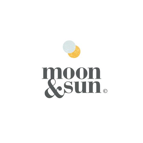 Sun And Moon Logo Design, Moon And Sun Logo, Minimalist Sun Logo, Sun Logo Ideas, Sun Moon Logo, Sun And Moon Logo, Sun Logos, Sun Branding, Moon Branding