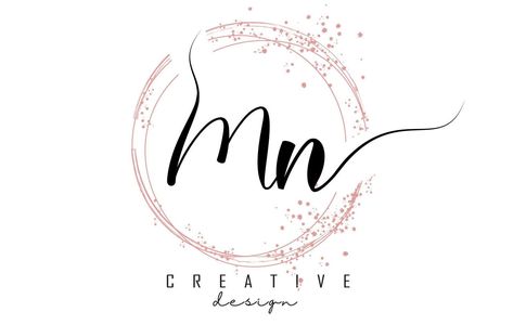 M N Logo Design, N Letter Logo, Mn Logo, Fancy M, Mix Songs, Pen Lettering, N Logo Design, N Letter, Red Wedding Theme