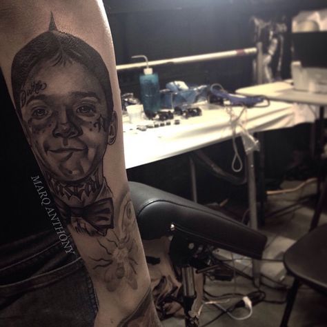 Alfalfa tattoo #littlerascals Alfalfa Tattoo, Tattoo Work, Portrait Tattoo, Tattoos