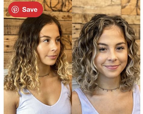 Pelo Ondulado Natural, Pelo Bob Ondulado, Bob Riccio, Curly Angled Bobs, Blonde Curly Bob, Natural Curly Hair Cuts, Fine Curly Hair, Amazing Hairstyles, Haircuts For Curly Hair