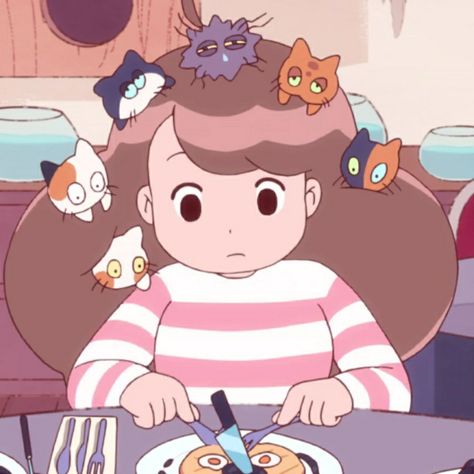 New And Puppycat, Bee And Puppycat Cats, Crispin X Bee Fanart, Bee And Puppycat Drawings, Bee And Puppycat Art Style, Bee And Puppycat Cat Cafe, Bee Ans Puppycat, Bee And Puppy Cat Aesthetic, Bee And Puppycat Matching Pfp