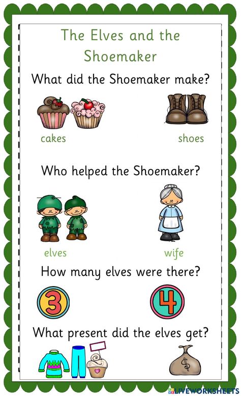 The Elves And The Shoemaker Craft, The Elves And The Shoemaker Activities, Elves And Shoemaker, Christmas Nursery Rhymes, The Elves And The Shoemaker, Elves And The Shoemaker, Christmas Nursery, Shoe Maker, Elf Activities