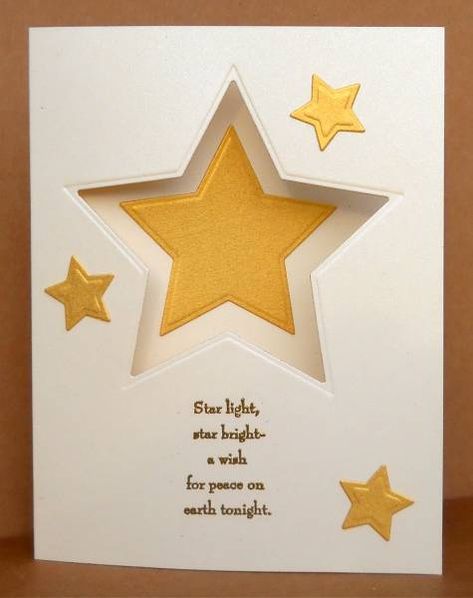 Small Stars, Christmas Star Decorations, Card Making Templates, Diy Gift Card, Star Cards, My Star, Star Light, Quilling Cards, My Desk