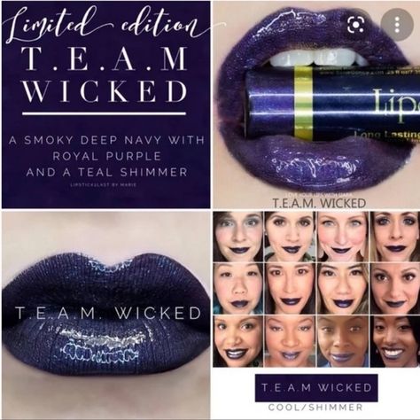 Senegence Lipsense Is Kiss Proof, Smudge Proof, And Transfer Proof. Lasts 4-18 Hours. Colors Can Be Mixed To Create Custom Shades. The Color Is Meant To Be Used With An Enhancement Gloss. This Listing Is For The Color Listed Only, Glosses Are Not Included. Color: Team Wicked Discontinued Limited Edition Factory Sealed Retail Cost $28 0.25 Fl Oz / 7.39 Ml Apple Cider Lipsense, Lipsense Lip Colors, Lipsense Gloss, Peony Root, Senegence Makeup, Long Lasting Lip Color, Senegence Lipsense, Lipsense Colors, Purple Lips