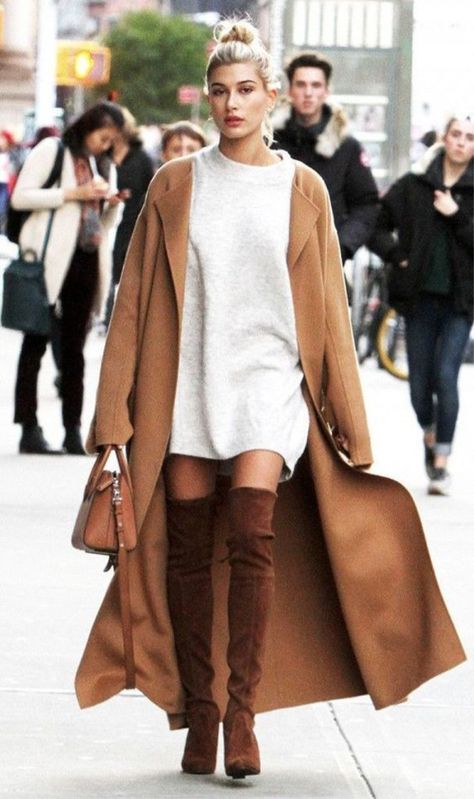 Thigh High Boots Outfit, Over The Knee Boot Outfit, Knee Boots Outfit, Sarah Jessica Parker, Inspired Outfits, 가을 패션, Fashion Mode, Kettlebell, Boots Outfit