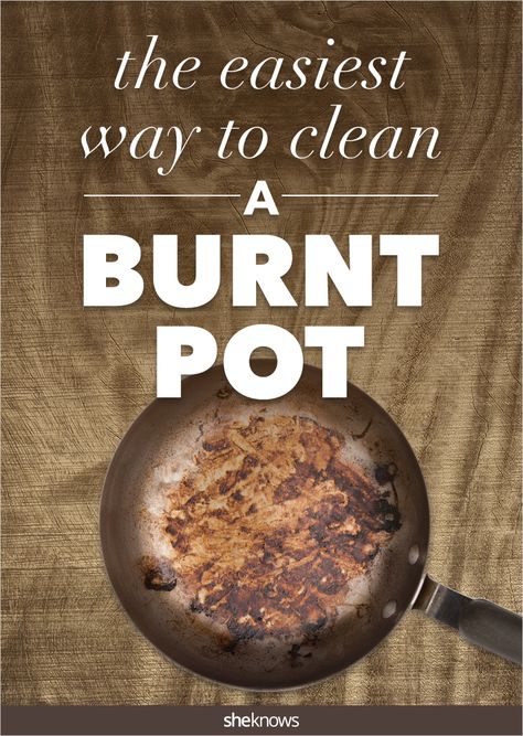 how to clean a burnt pot Girl Entrepreneur, How To Store Potatoes, Baking Soda Cleaning, House Maintenance, Brass Pot, Cleaning Tips Tricks, Toilet Cleaner, Everyday Hacks, Food Articles