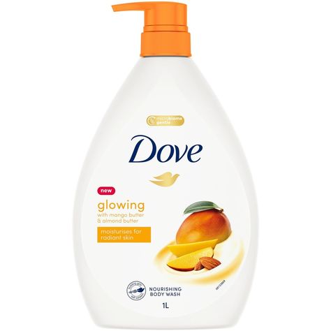 Dove Soap, Dove Body Wash, The Dove, Body Care Routine, Mango Butter, Almond Butter, Sweet Almond Oil, Moisturizer Cream, Smell Good