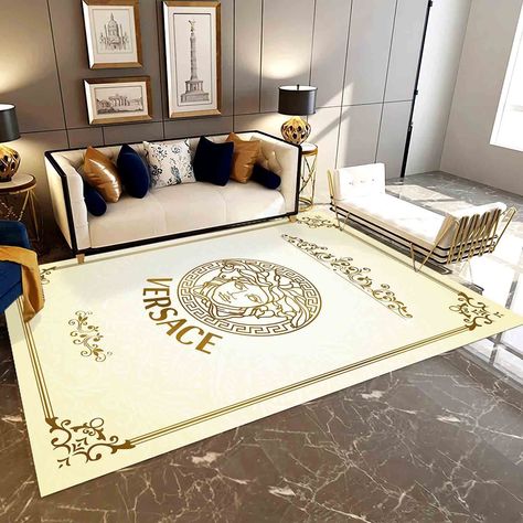 Step into the realm of opulence with our exquisite Versace area rugs gold hypebeast living room carpet - small. This tantalizing piece effortlessly merges contemporary design with timeless luxury, making it an unparalleled addition to your Hypebeast Living Room, Hypebeast Rug, Large Carpet, Room Carpet, Area Carpet, Carpet Flooring, Floor Decor, Living Room Carpet, Luxury Home Decor