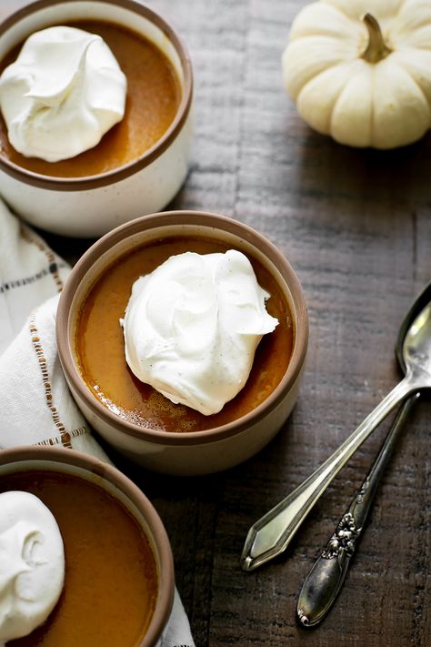 Pumpkin Custard Recipe, Pumpkin Pudding Recipes, Custard Recipe Easy, Custard Recipe, Baked Custard, Homemade Custard, Pumpkin Custard, Pumpkin Pudding, Custard Recipes