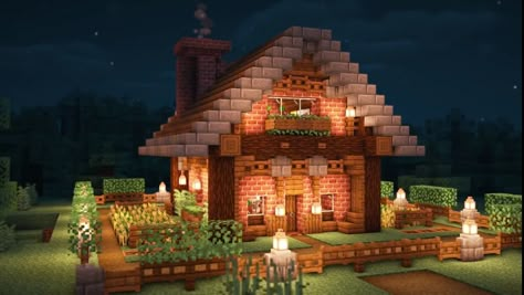 Epic Minecraft Houses, Fairy Minecraft, Pretty Minecraft, Minecraft Small House, Rumah Minecraft Sederhana, Minecraft Structures, Cozy Gaming, Cute Minecraft Houses, Minecraft Inspo