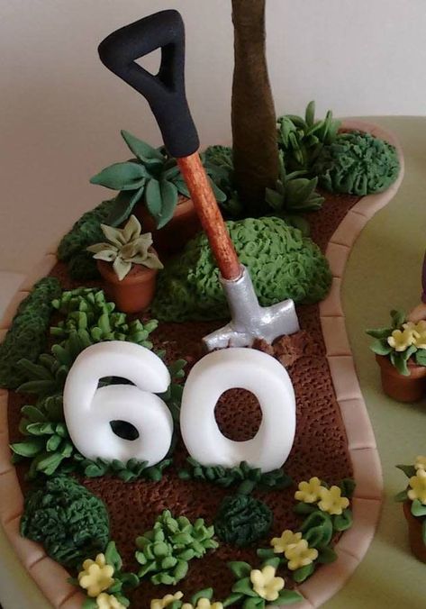 Allotment Cake, Vegetable Garden Cake, Garden Theme Cake, Garden Birthday Cake, Lemon Layer Cake, Vegetable Cake, 90th Birthday Cakes, Lemon Layer Cakes, Cactus Cake