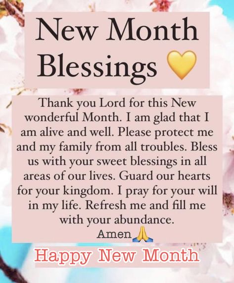 Happy New Month Text, New Month Blessings, Happy New Month Prayers, New Month Greetings, Happy New Month Quotes, Beautiful Good Night Messages, New Month Wishes, Prayer For Our Children, New Month Quotes